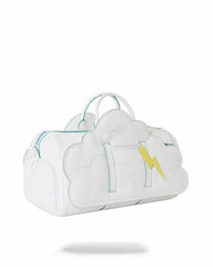 CLOUDY WITH A CHANCE OF SHARK DUFFLE | Sprayground Bargain