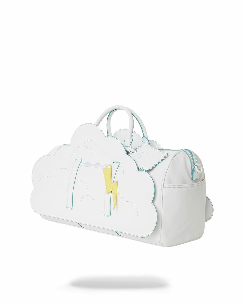 CLOUDY WITH A CHANCE OF SHARK DUFFLE | Sprayground Bargain