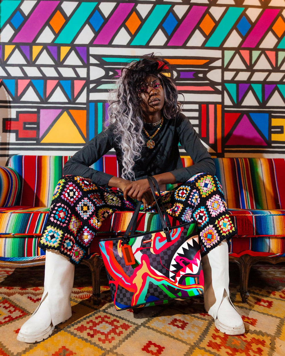 TRIPPY TAFFY TOTE | Sprayground Discounted