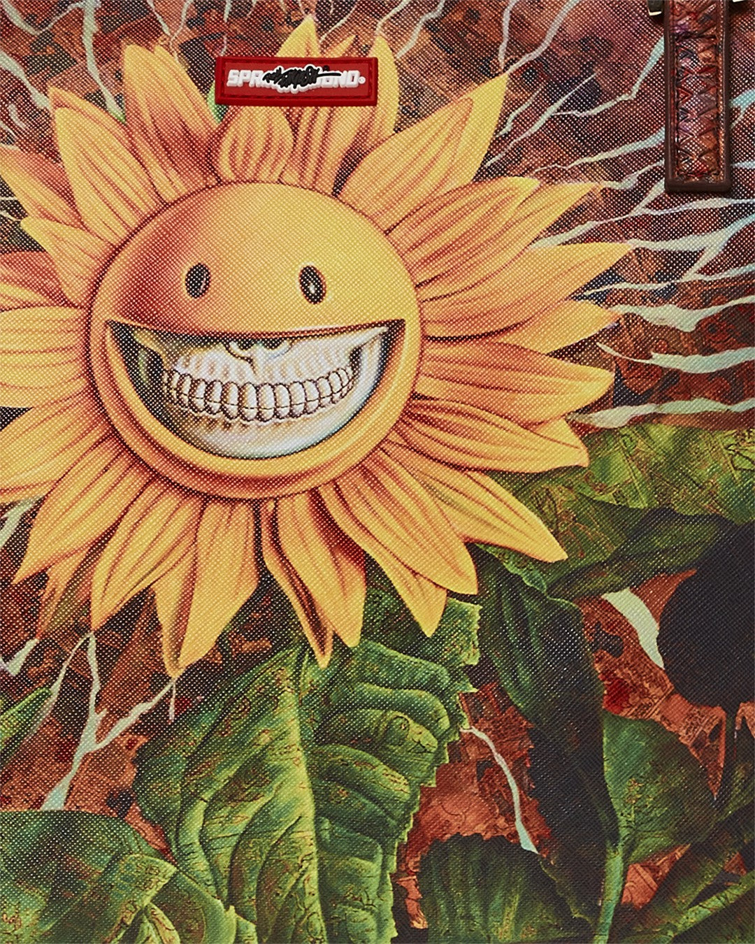 SUNFLOWER GRIN RON ENGLISH COLLAB TOTE | Sprayground On Sale