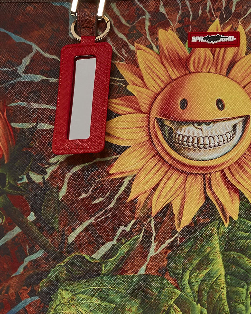 SUNFLOWER GRIN RON ENGLISH COLLAB TOTE | Sprayground On Sale