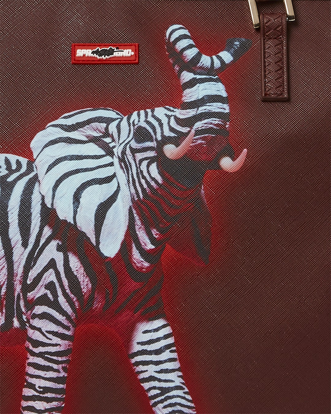 ZEBRA ELEPHANT RON ENGLISH COLLAB TOTE | Sprayground Sale