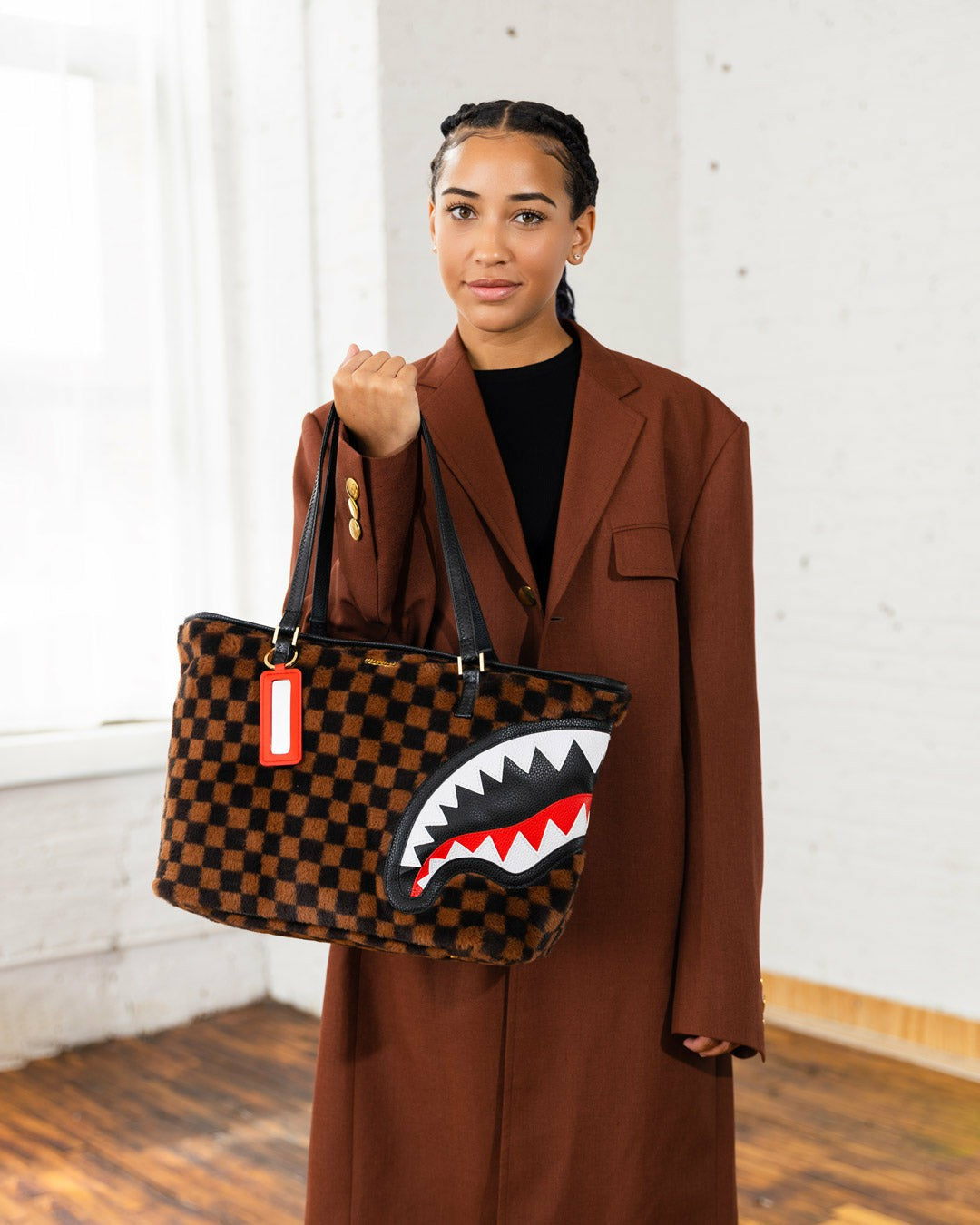 FURRR SHARKS IN PARIS TOTE | Sprayground Savings