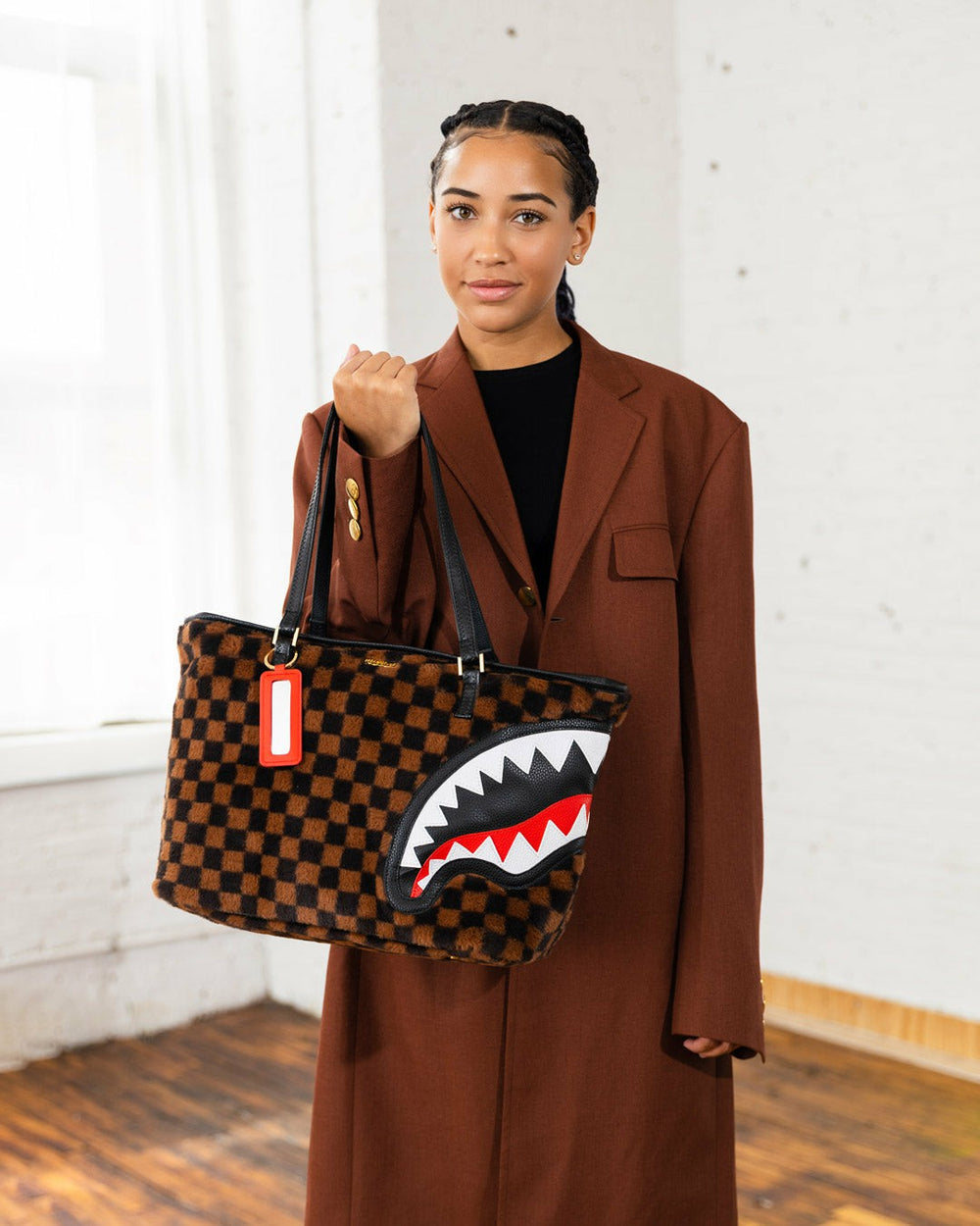 FURRR SHARKS IN PARIS TOTE | Sprayground Savings