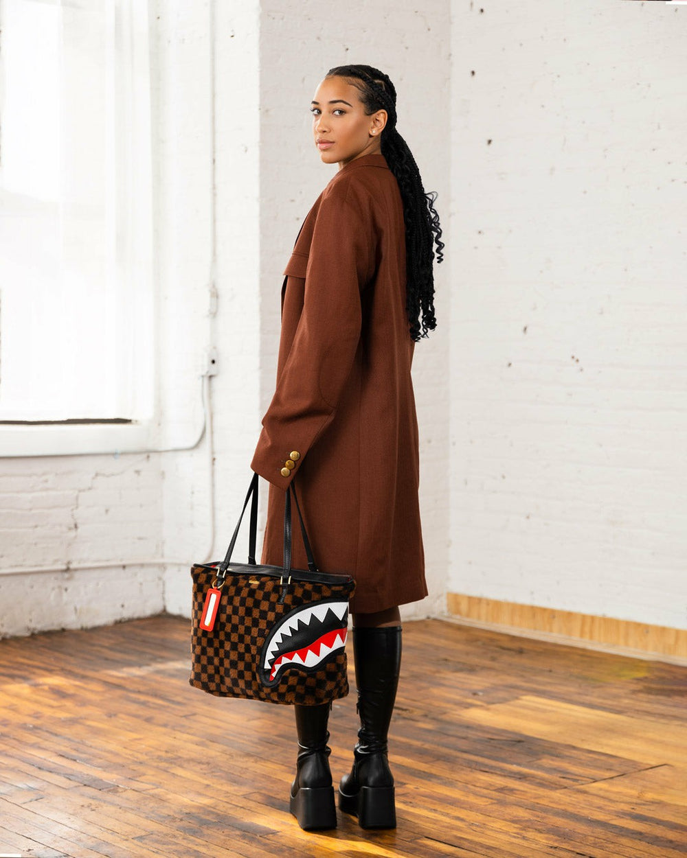 FURRR SHARKS IN PARIS TOTE | Sprayground Savings