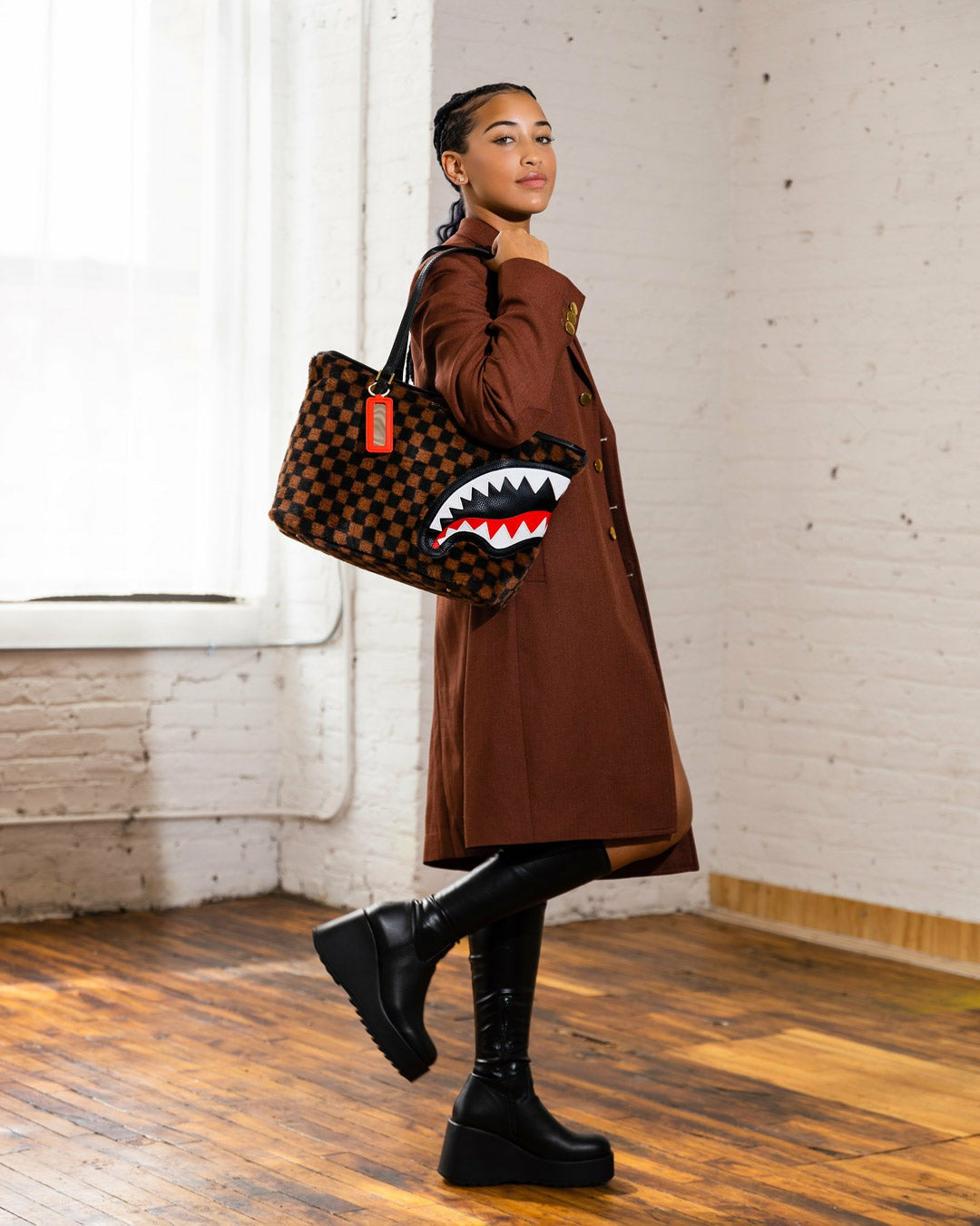 FURRR SHARKS IN PARIS TOTE | Sprayground Savings