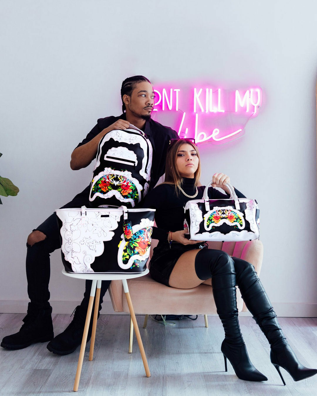 THE FLORAL CUT TOTE | Sprayground Hot Deal