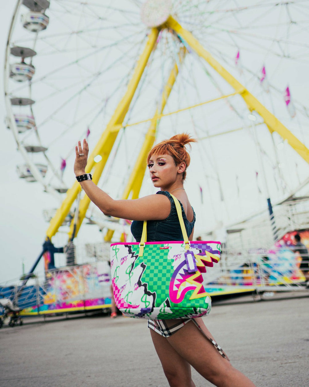 DREAMY TECHNICOLOR TOTE | Sprayground Discounted