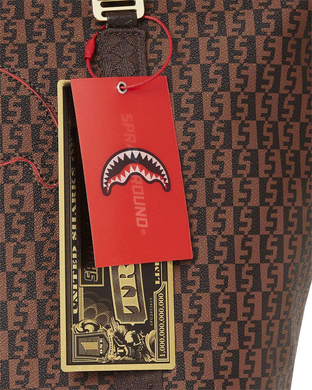 CASHIN CHECKS TOTE | Sprayground Exclusive Deal