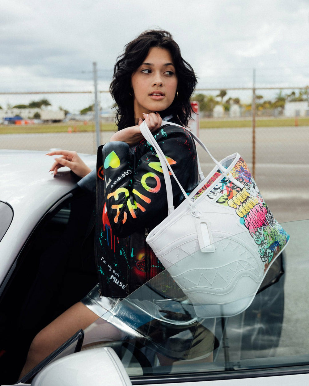 HALF GRAFF TOTE | Sprayground Hot Deal
