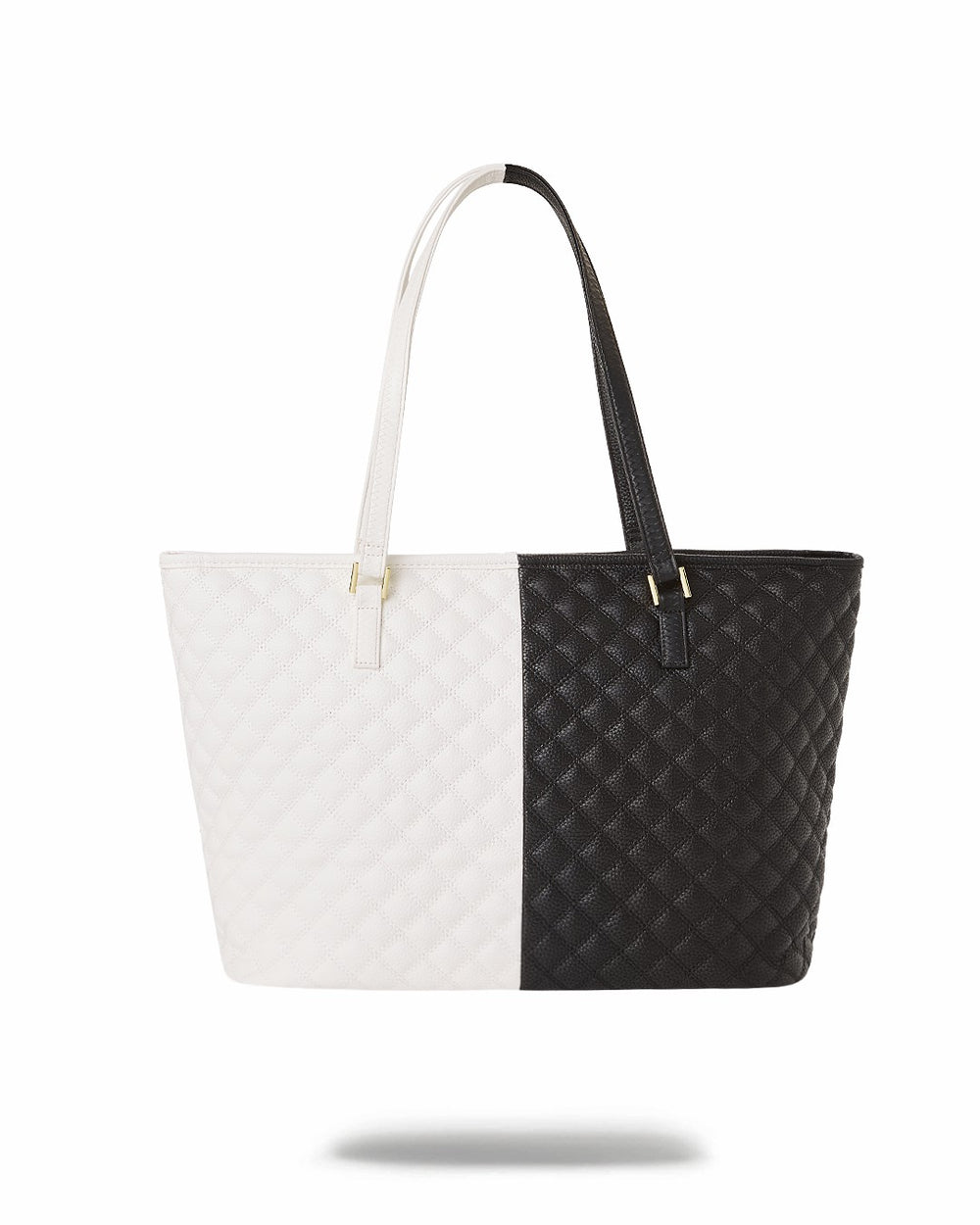 LEVELED UP SPLIT QUILT SHARK TOTE | Sprayground On Sale