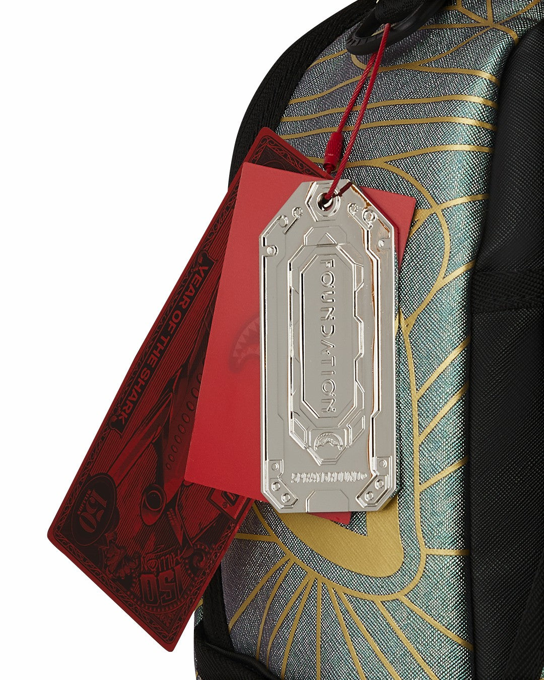 FOUNDATION CRYSTAL IRIDESCENT SHARK BACKPACK | Sprayground Special Offer