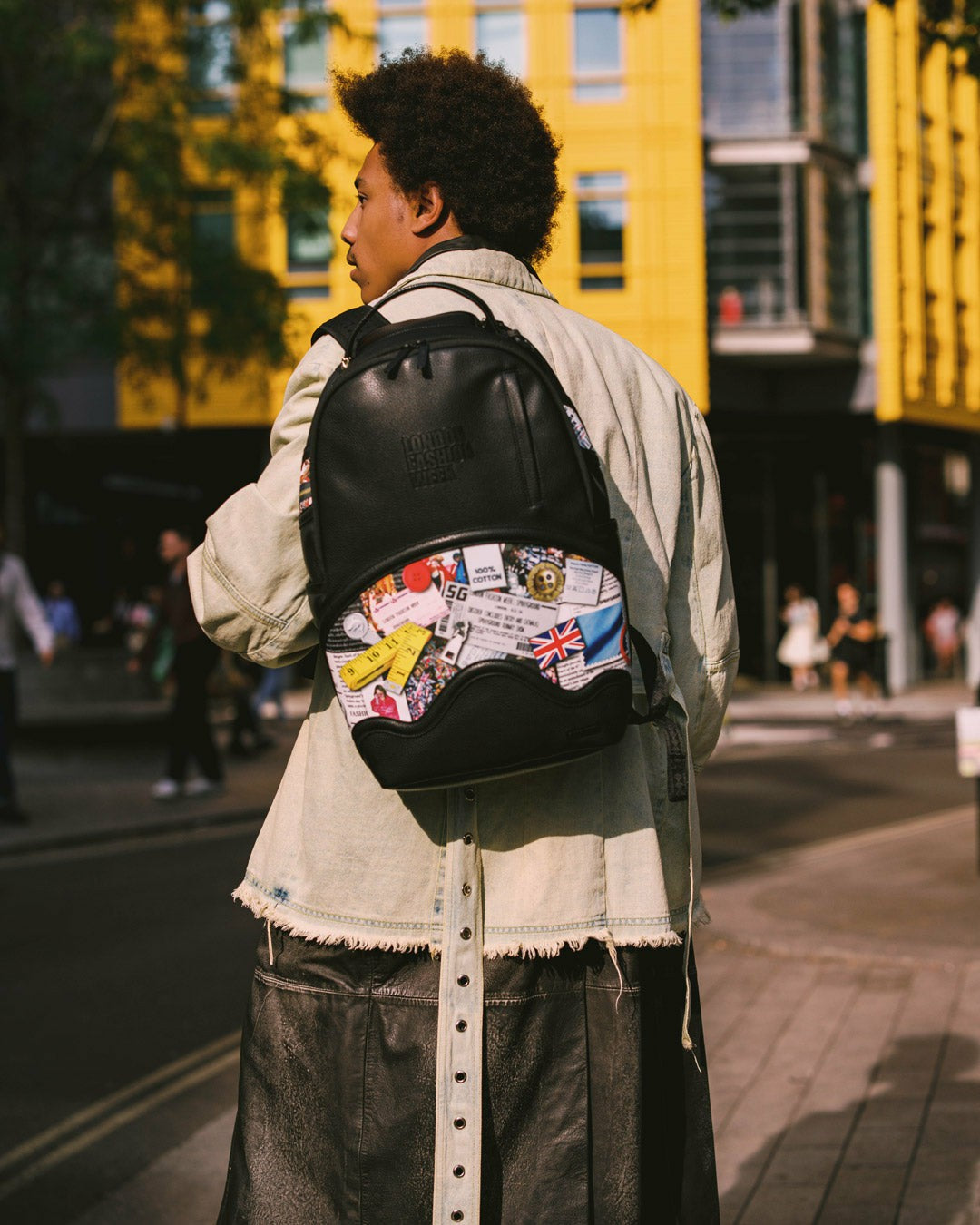 LONDON FASHION WEEK MOODBOARD MONTAGE BACKPACK | Sprayground On Sale