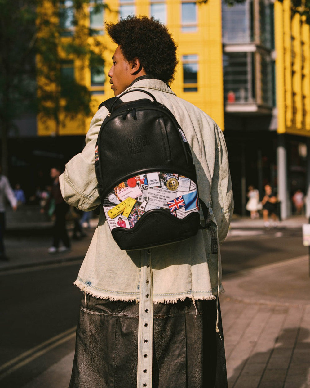 LONDON FASHION WEEK MOODBOARD MONTAGE BACKPACK | Sprayground On Sale