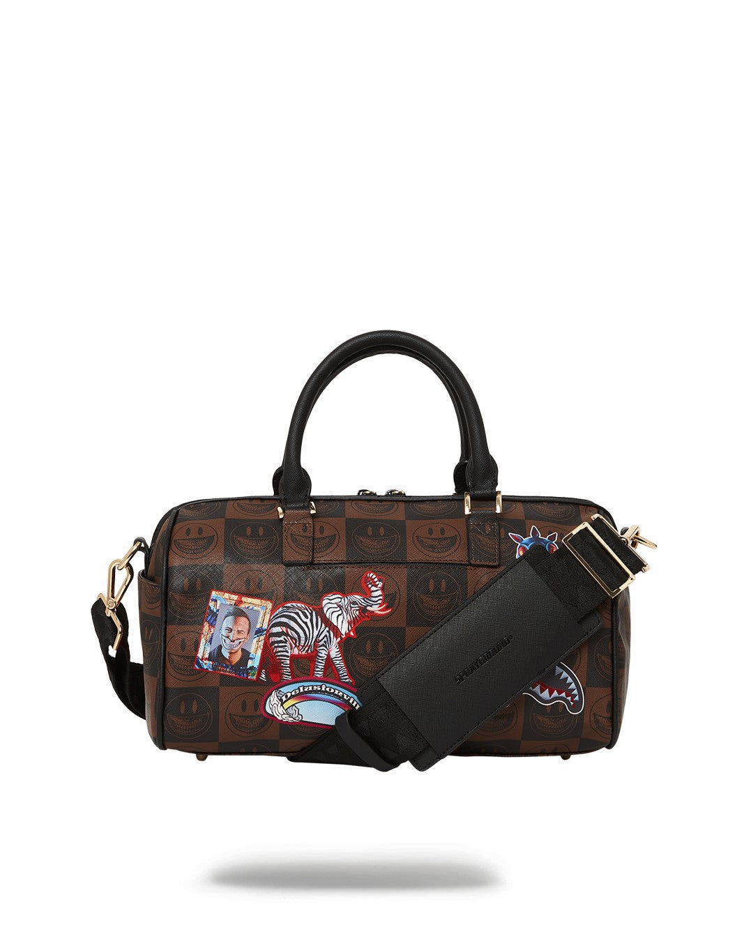 GLOBAL MOGUL POPAGANDA RON ENGLISH EDITION MINI DUFFLE | Sprayground Value Deal