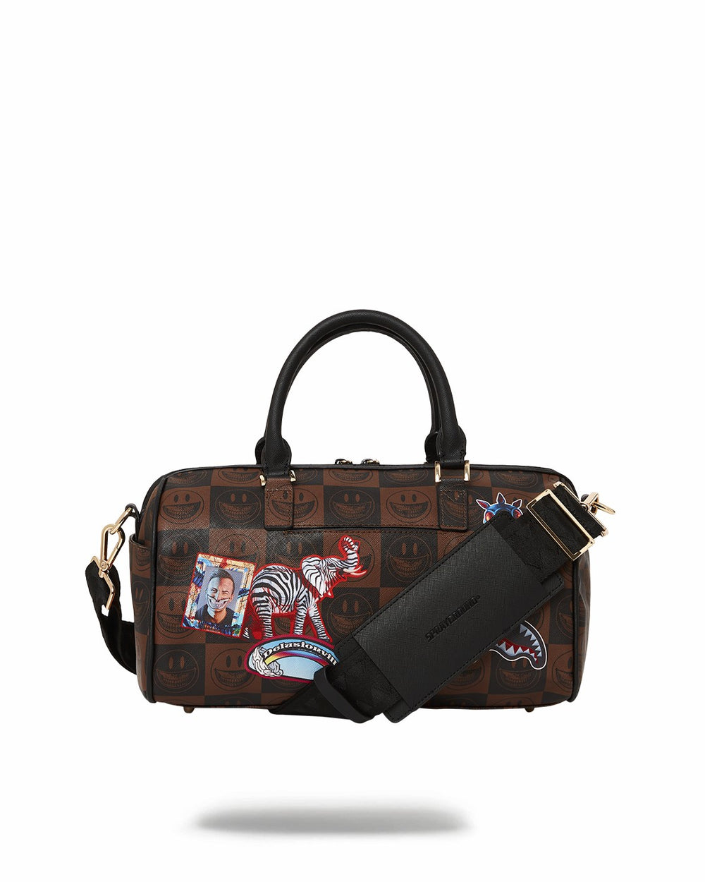 GLOBAL MOGUL POPAGANDA RON ENGLISH EDITION MINI DUFFLE | Sprayground Value Deal