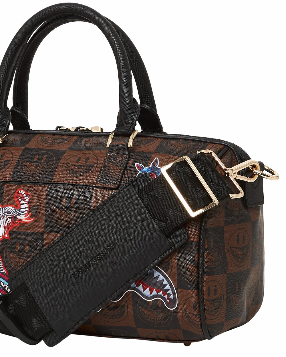 GLOBAL MOGUL POPAGANDA RON ENGLISH EDITION MINI DUFFLE | Sprayground Value Deal