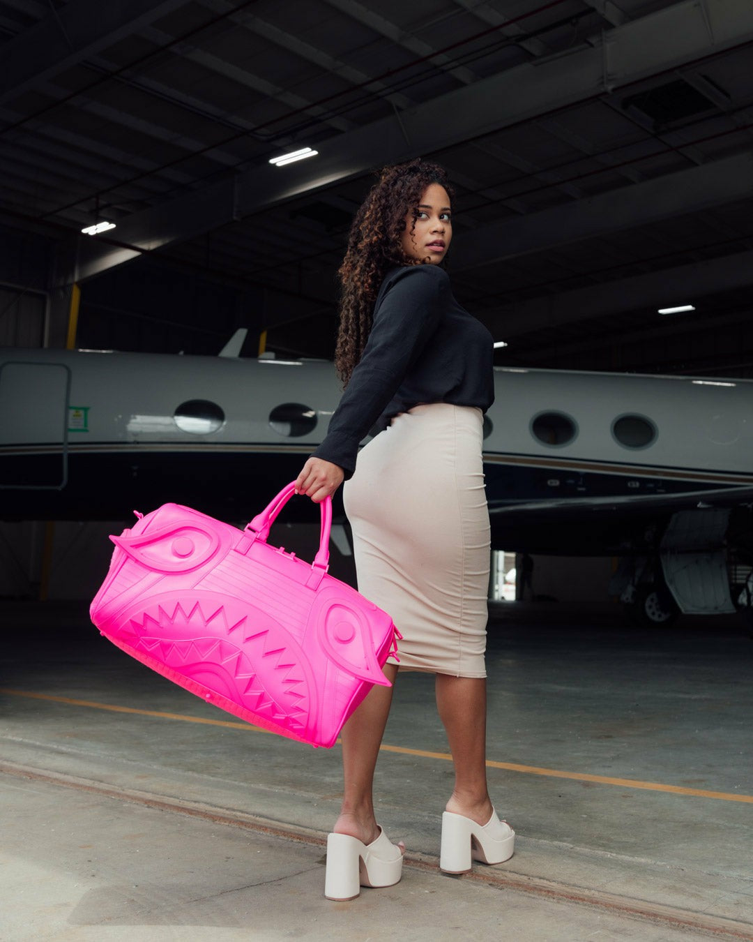 SAKURA SHOCK WAVE DUFFLE | Sprayground On Sale