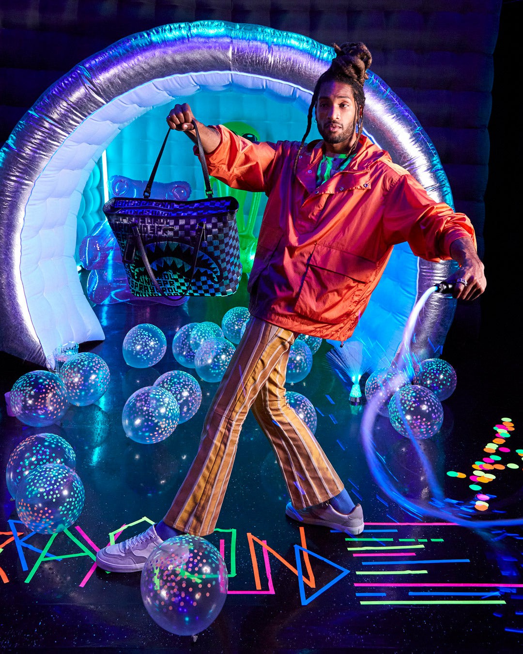 FIBER OPTIC LIGHTSHOW TOTE | Sprayground On Sale