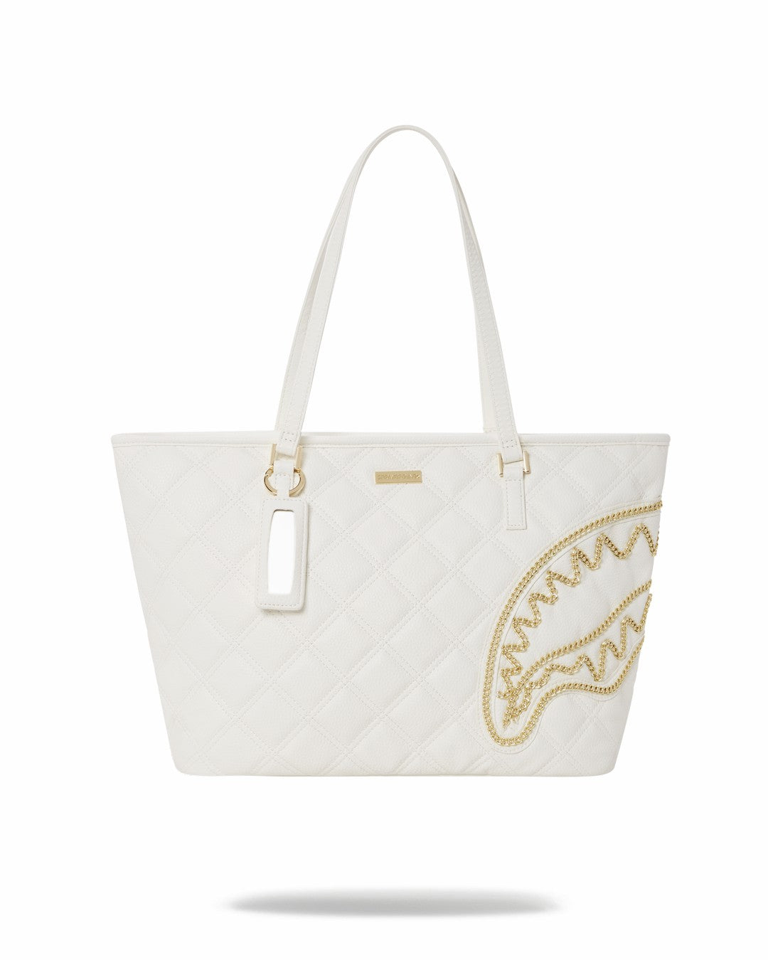 RIVIERA LE BLANC GOLD CHAIN SHARK TOTE | Sprayground Discounted