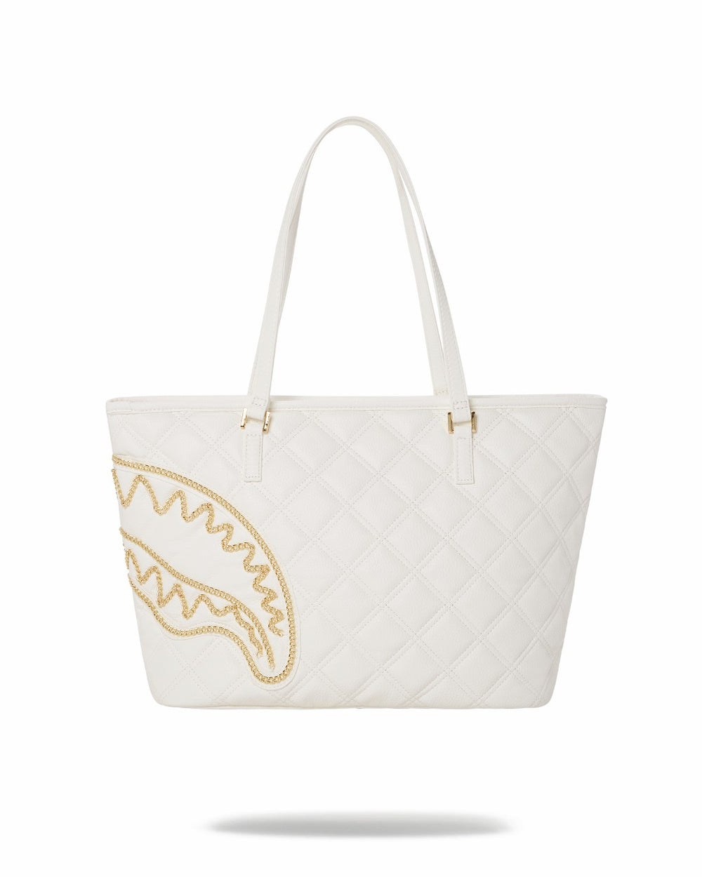 RIVIERA LE BLANC GOLD CHAIN SHARK TOTE | Sprayground Discounted