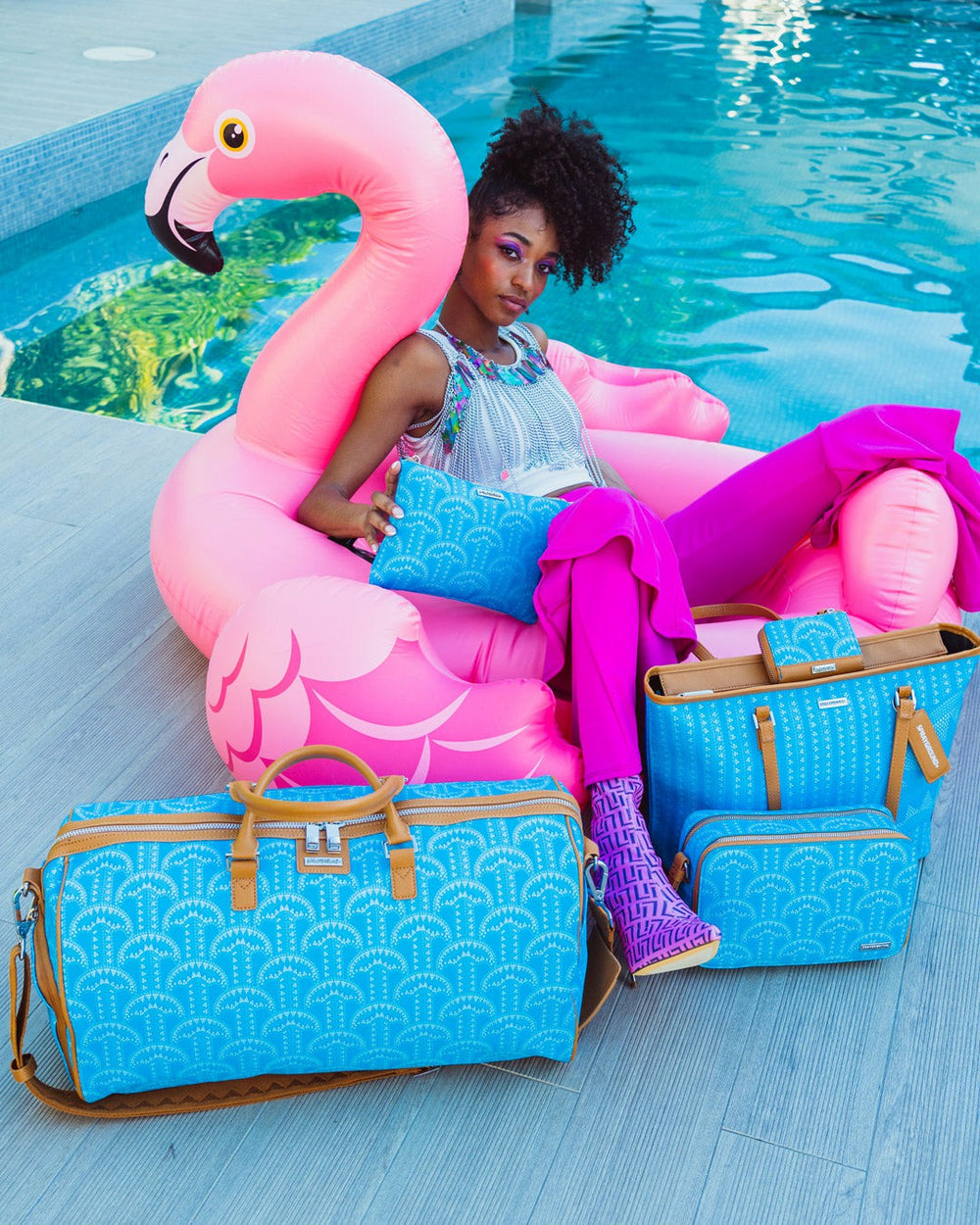 ILLUCHAINS TURQ TOTE | Sprayground Limited Offer