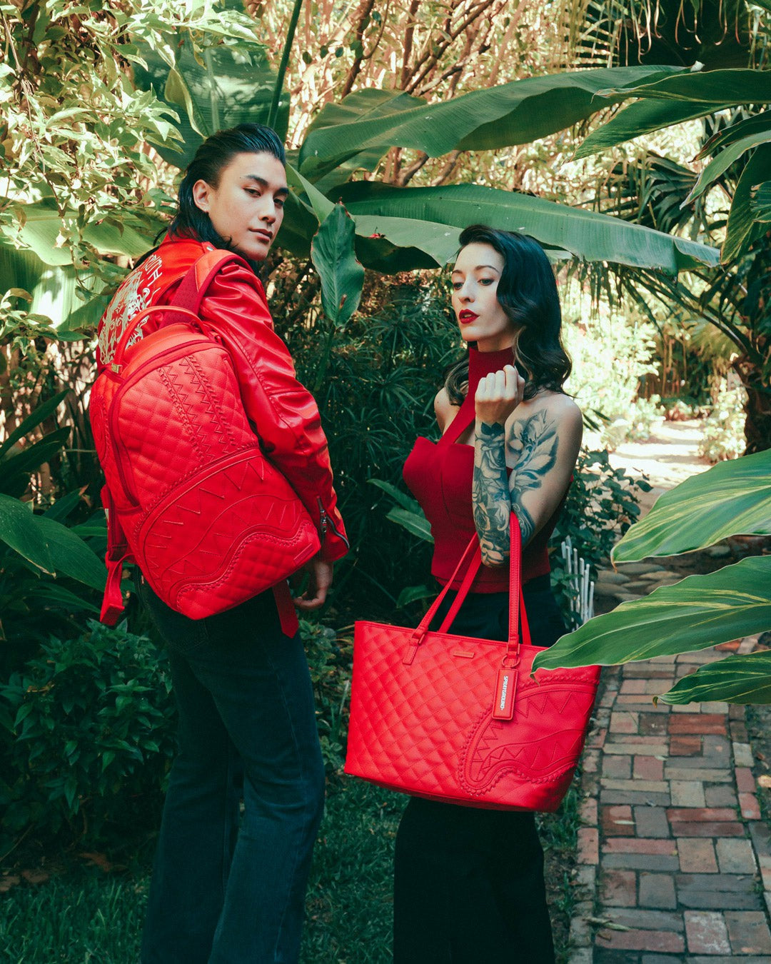 RED RIVIERA TOTE | Sprayground Sale