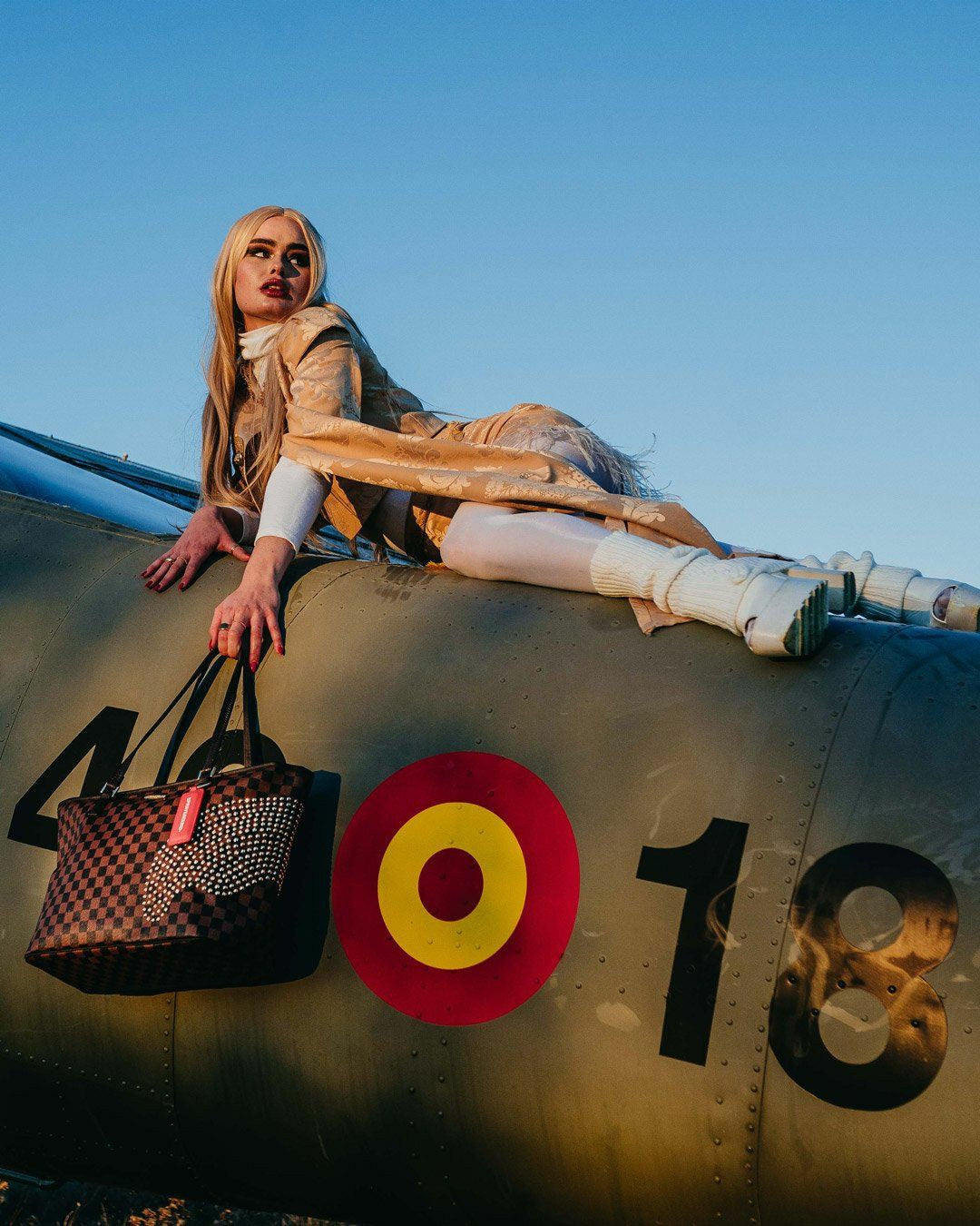 SHARKS IN PARIS POLARIS TOTE | Sprayground Discounted