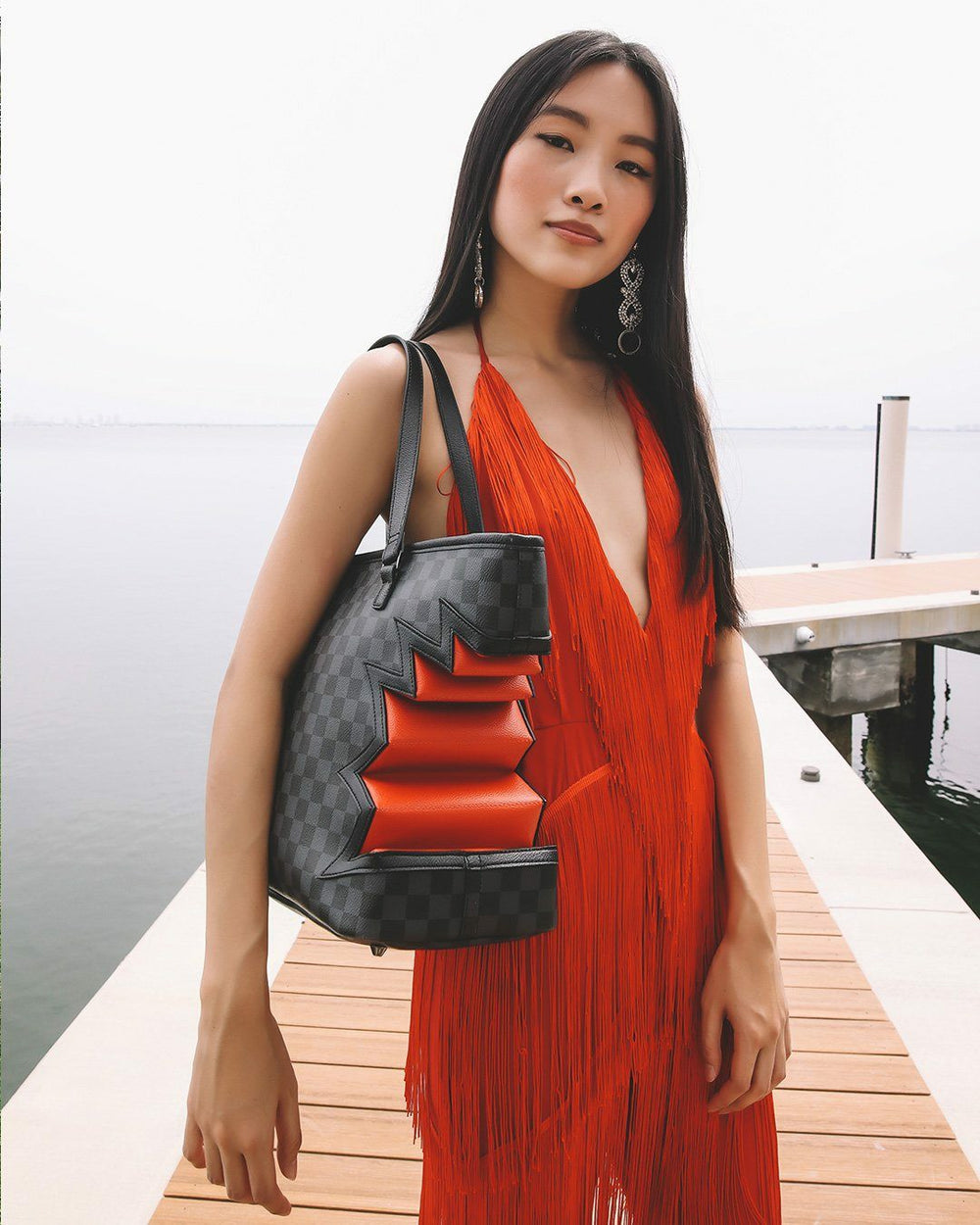 SHARK BITE SHARKS IN PARIS GRAY TOTE | Sprayground Savings