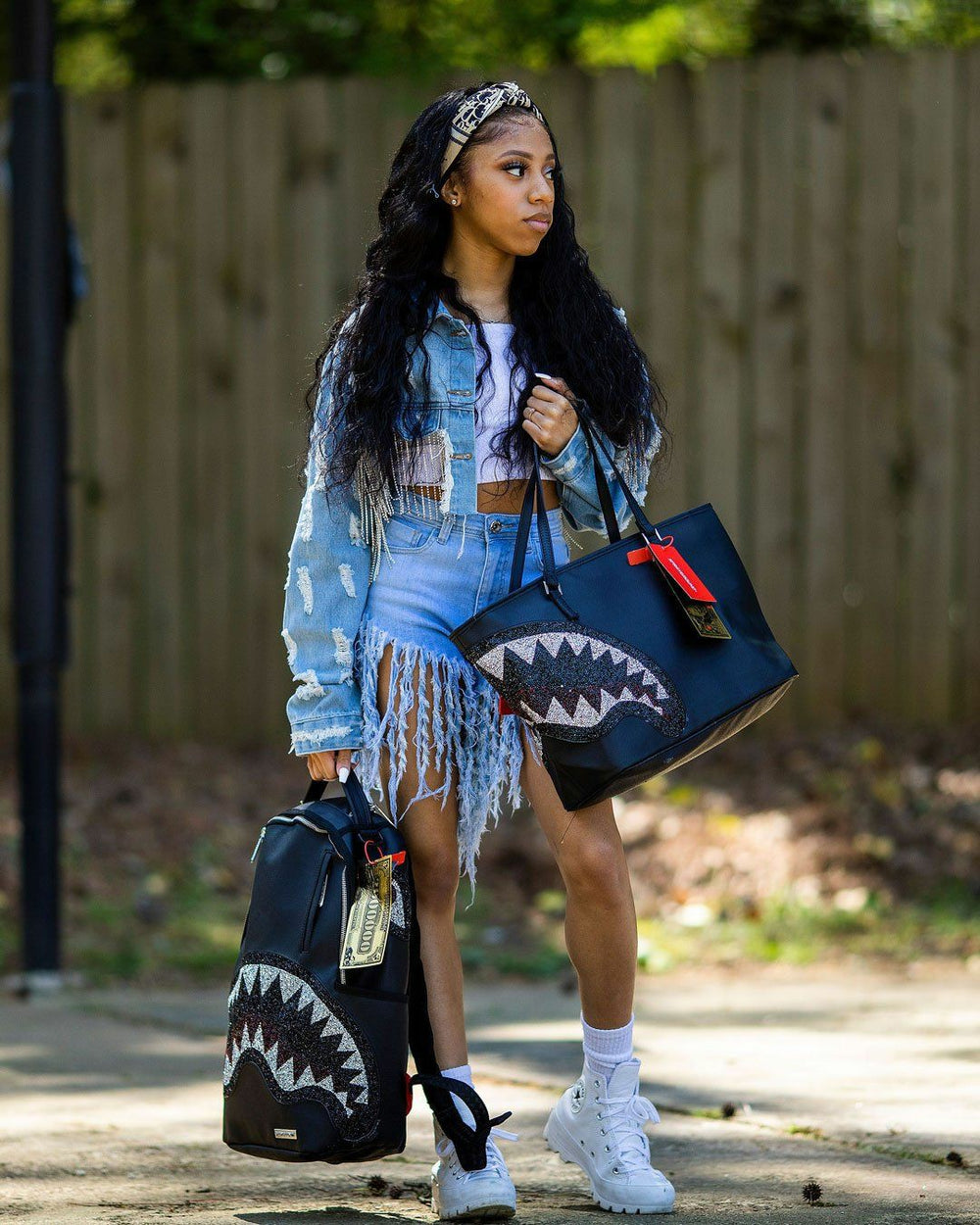 CLEARCUT TOTE (BLACK) | Sprayground Limited Offer