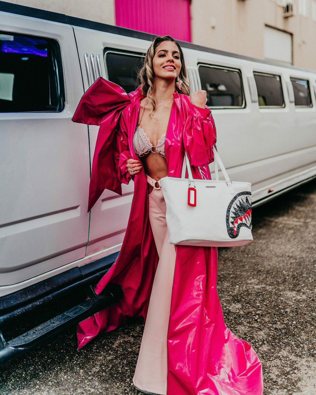 CLEARCUT TOTE (WHITE) | Sprayground Special Offer