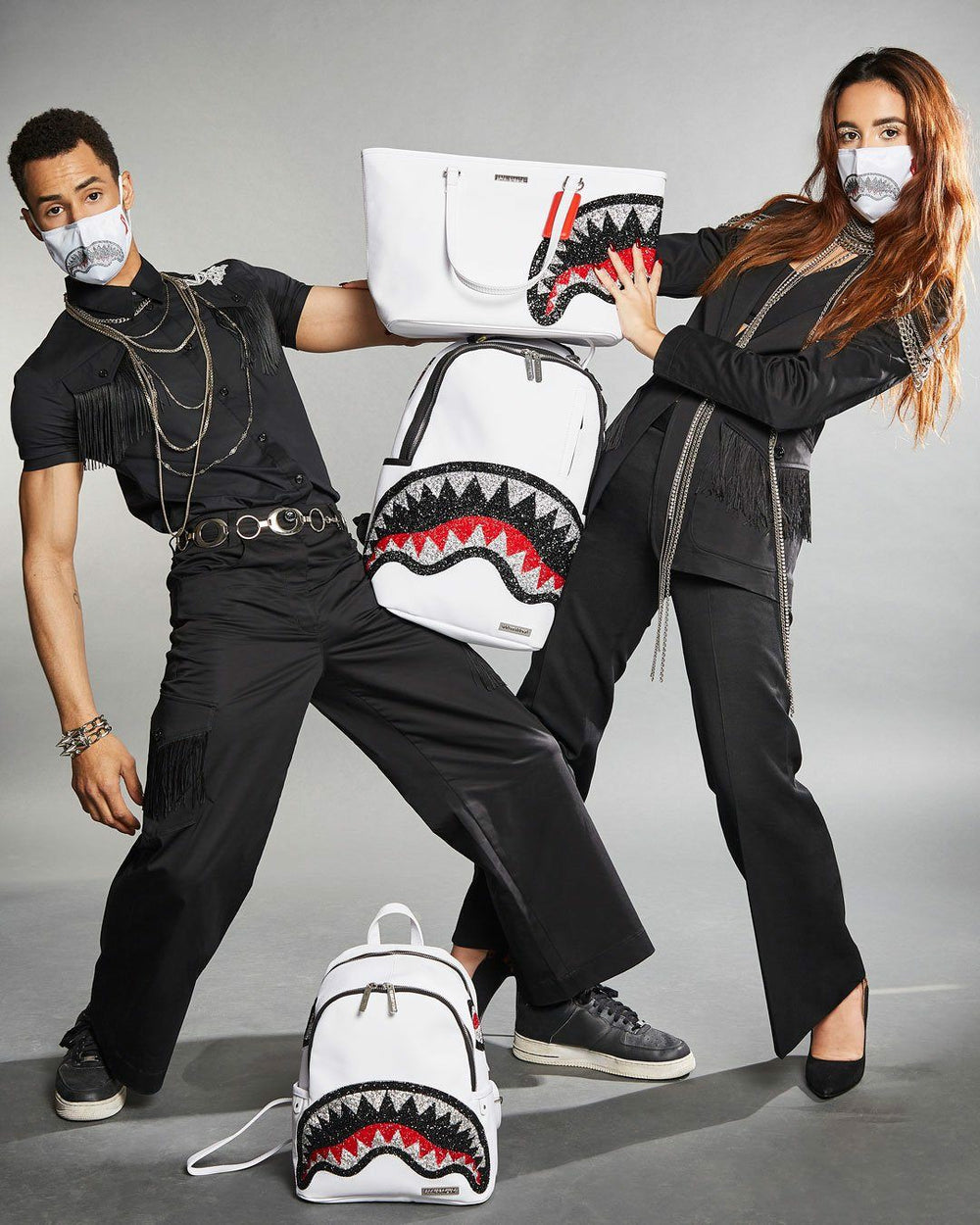 CLEARCUT TOTE (WHITE) | Sprayground Special Offer