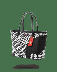 TRIPPY CHECK TOTE | Sprayground On Sale