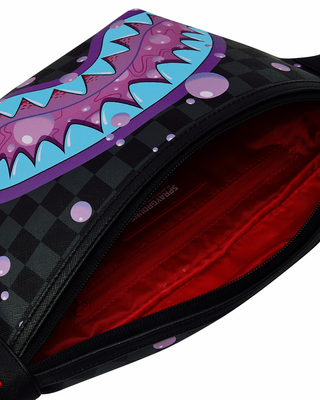 PURPLE SLIME SHARK SAVVY CROSSBODY | Sprayground Outlets