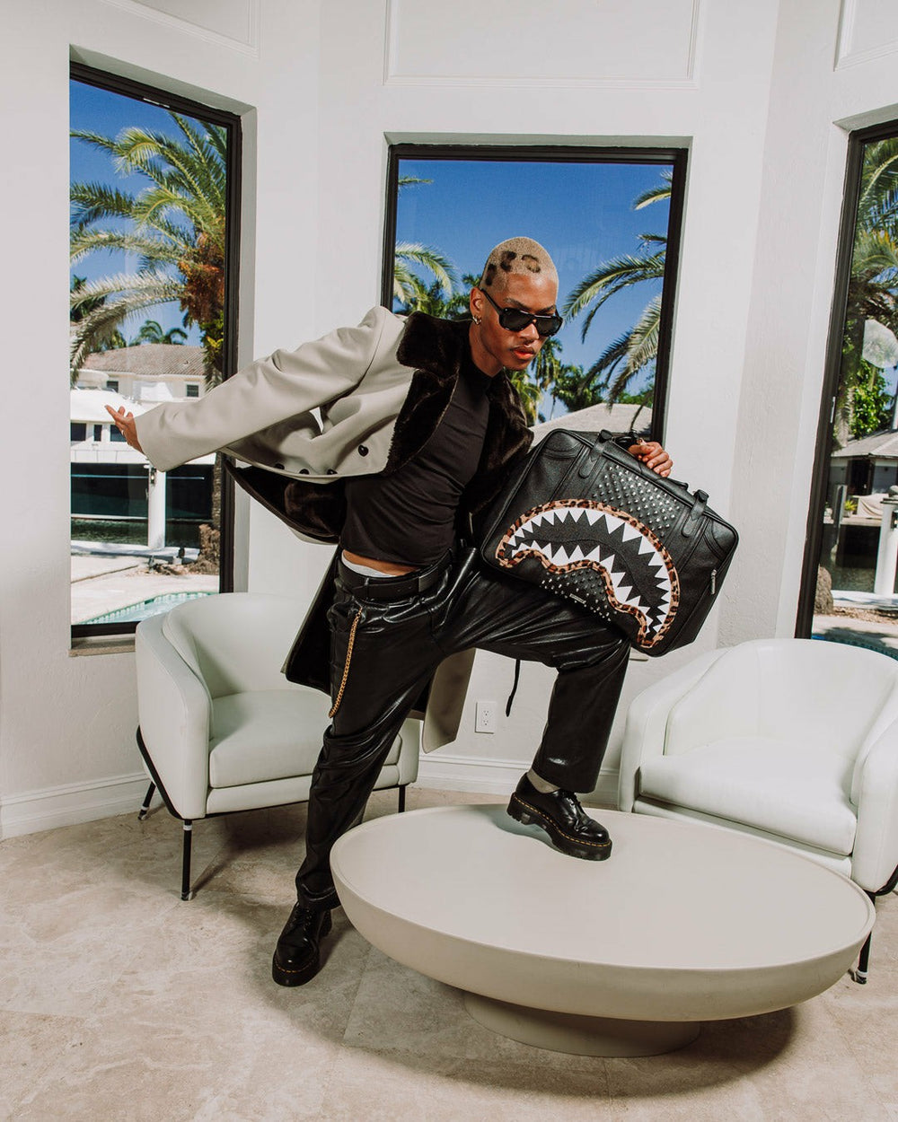 BACKSTAGE HANDHELD CARRY-ON CONVERTIBLE BACKPACK | Sprayground Discounted