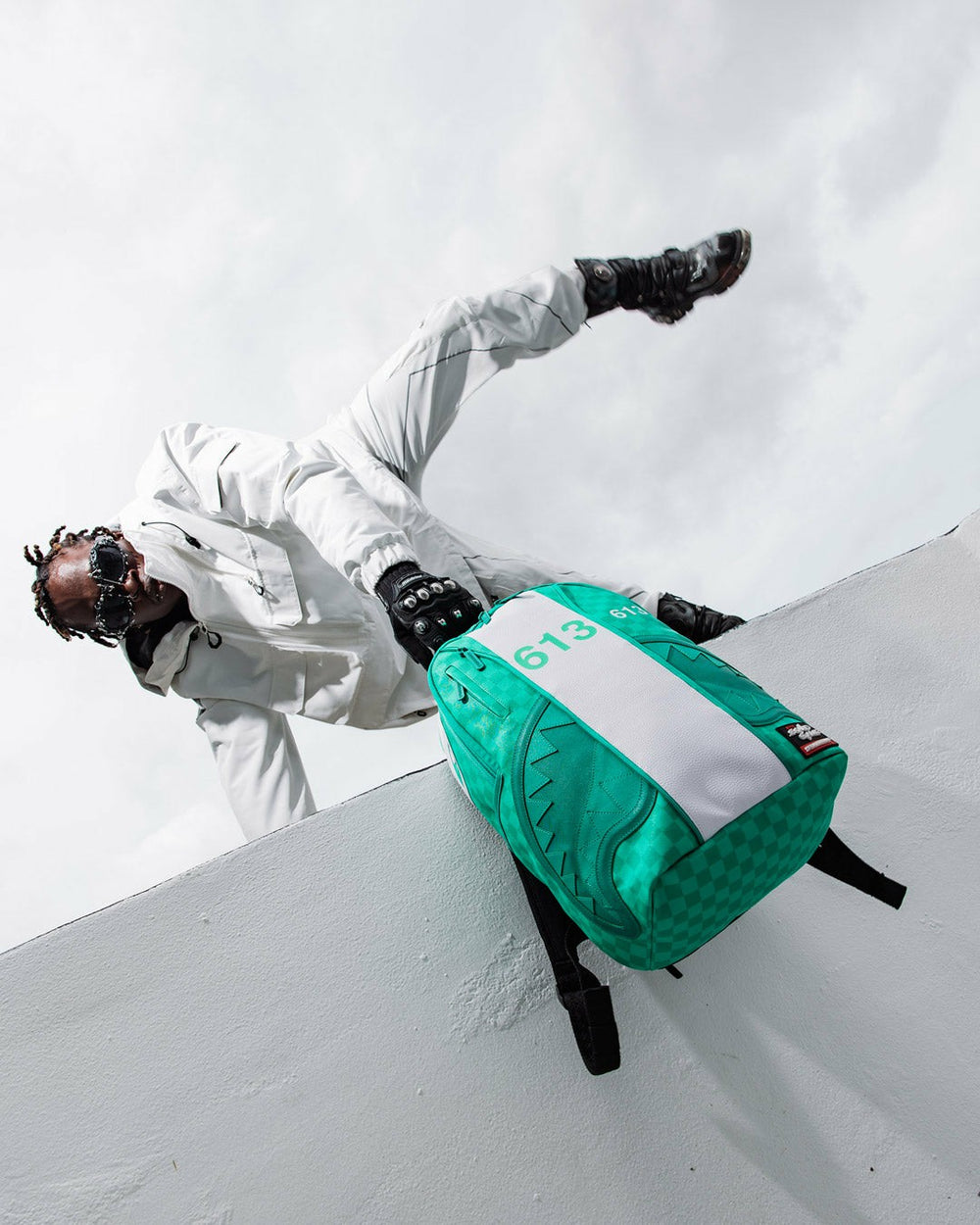 SQUID GAME COLLAB JUMPSUIT BACKPACK | Sprayground Exclusive Deal