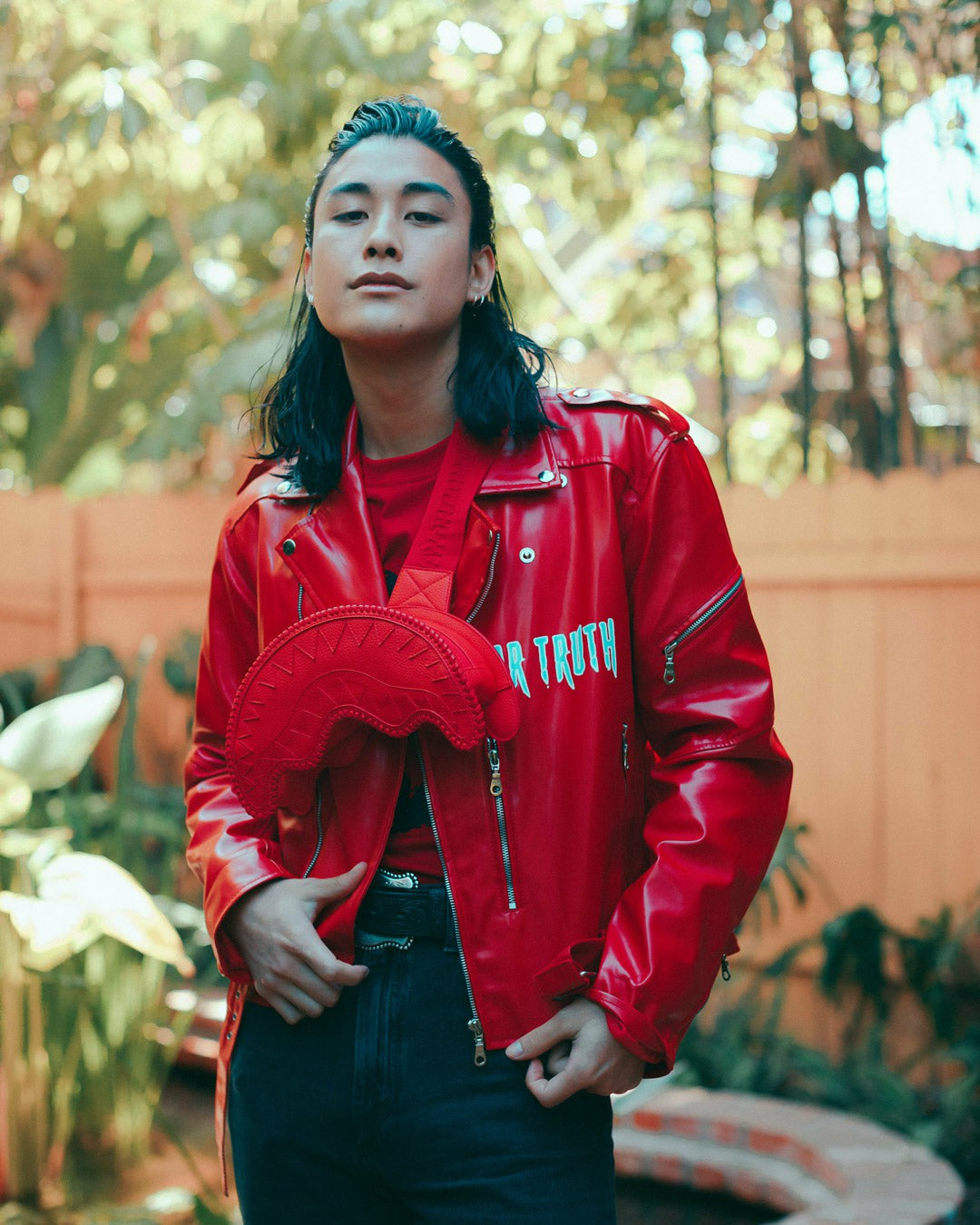 RED RIVIERA SHARKMOUTH CROSSBODY | Sprayground Hot Deal