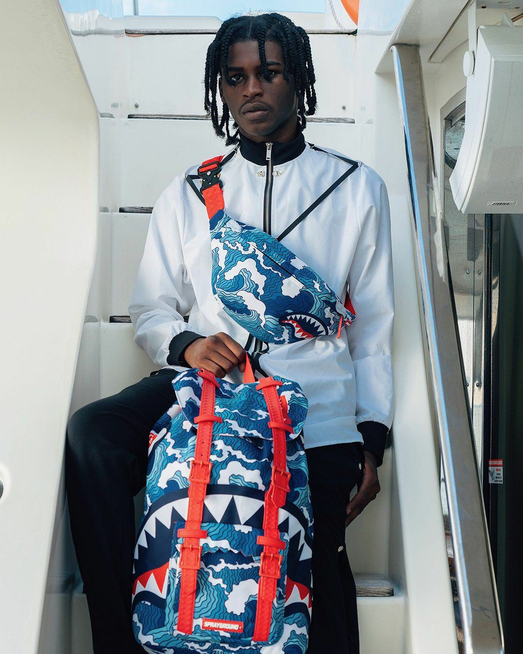 SHARK WAVE SAVVY CROSSBODY | Sprayground Savings