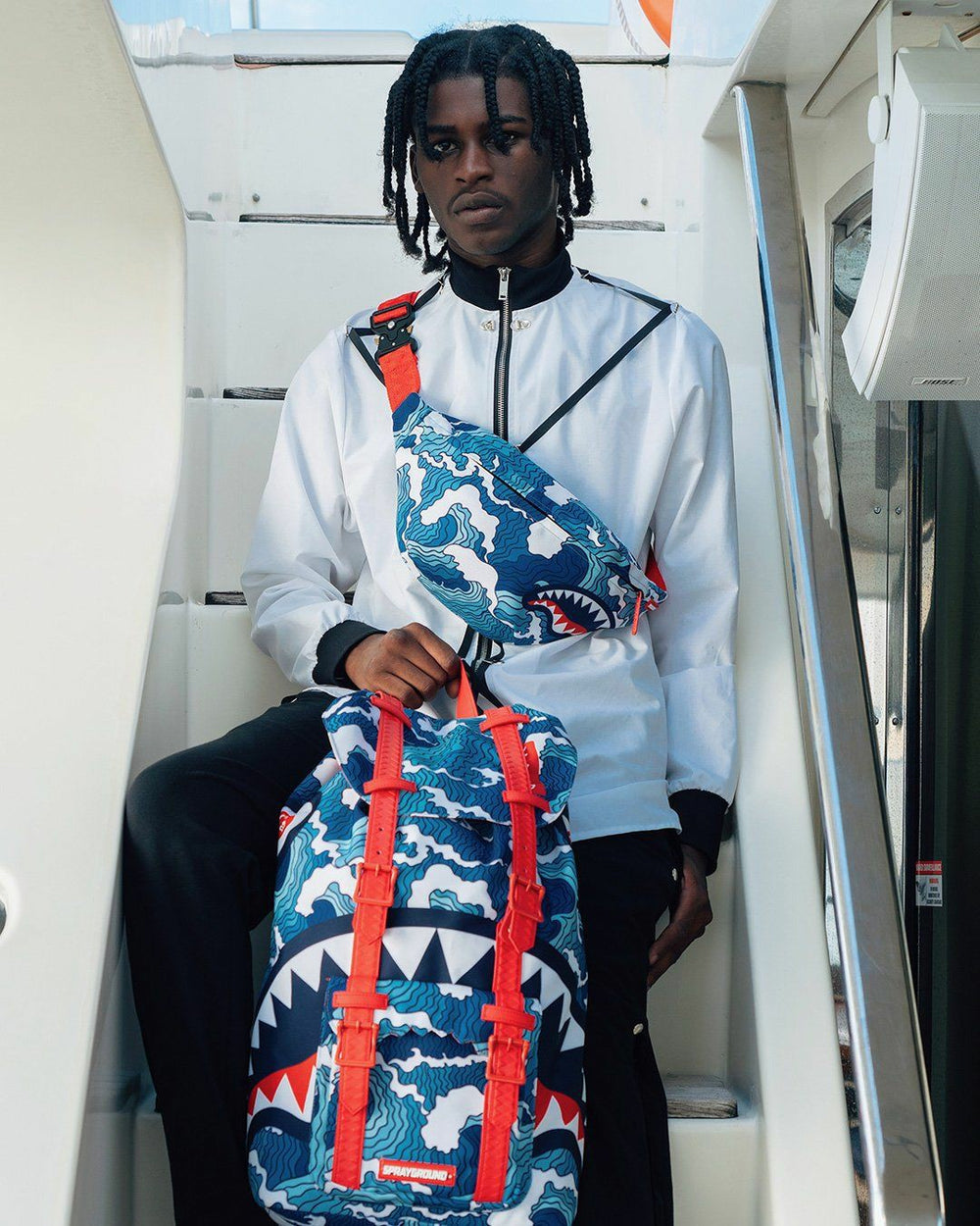 SHARK WAVE SAVVY CROSSBODY | Sprayground Savings