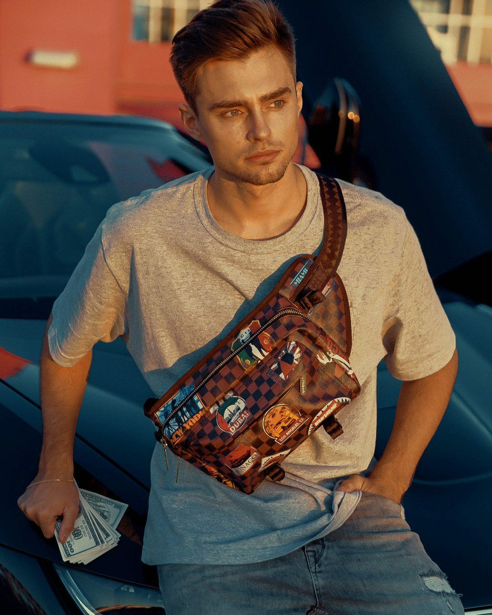 GLOBAL MOGUL CARGO CROSSBODY | Sprayground Limited Offer