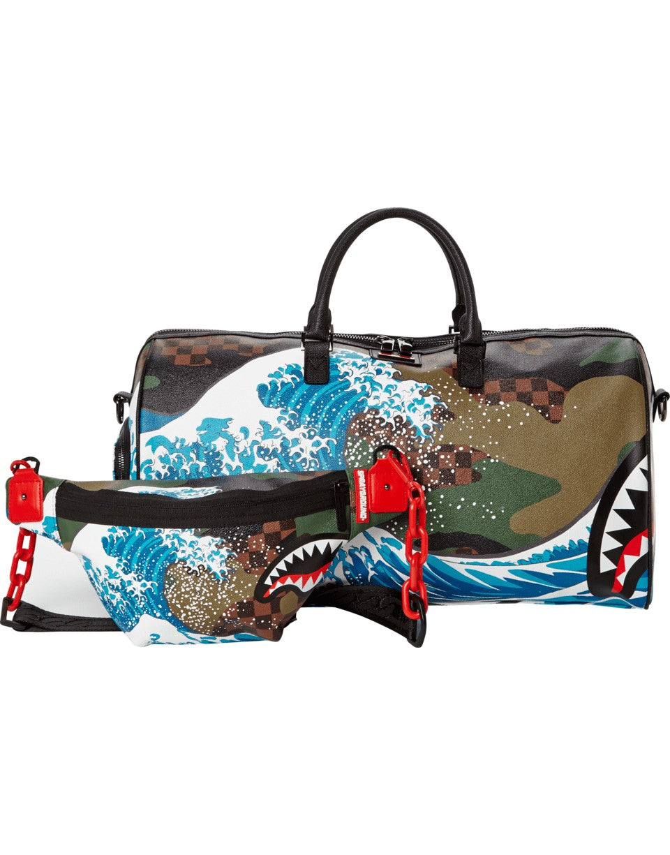 CAMOKAWA WAVE SHARK CROSSBODY | Sprayground Limited Offer