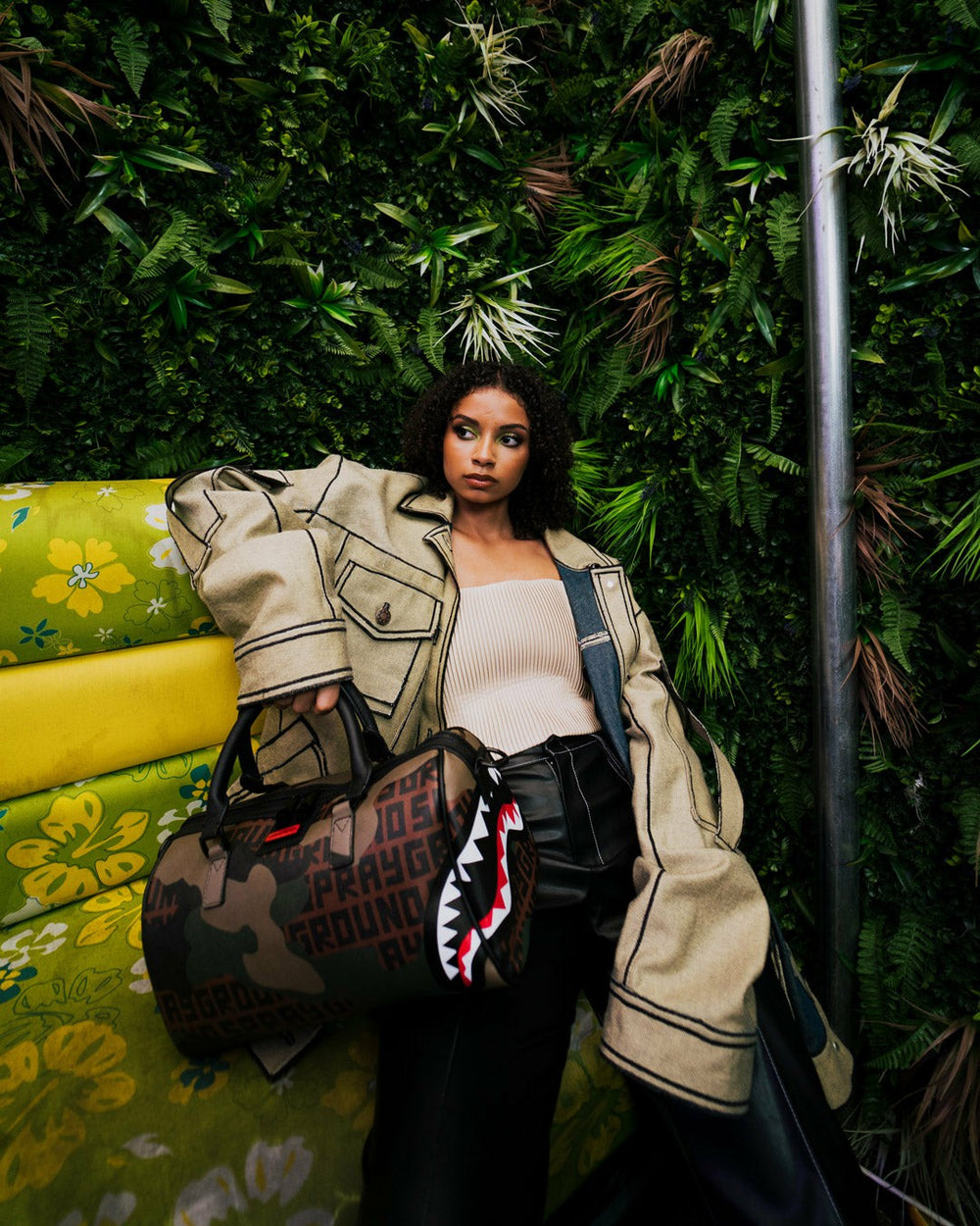 CAMO INFINITI MINI DUFFLE | Sprayground Bargain