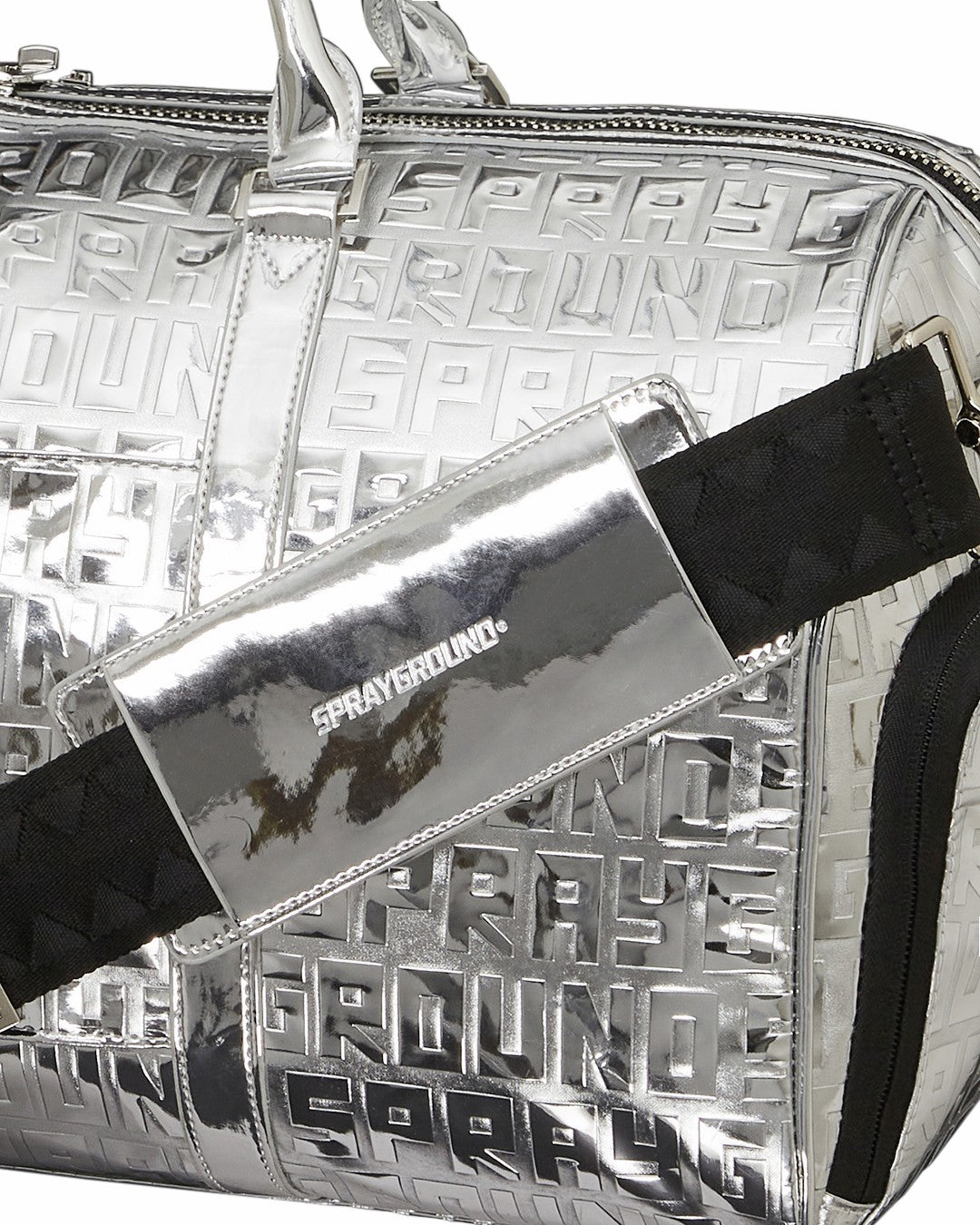 FUTURE TITAN (METALLIC) DUFFLE | Sprayground Sale