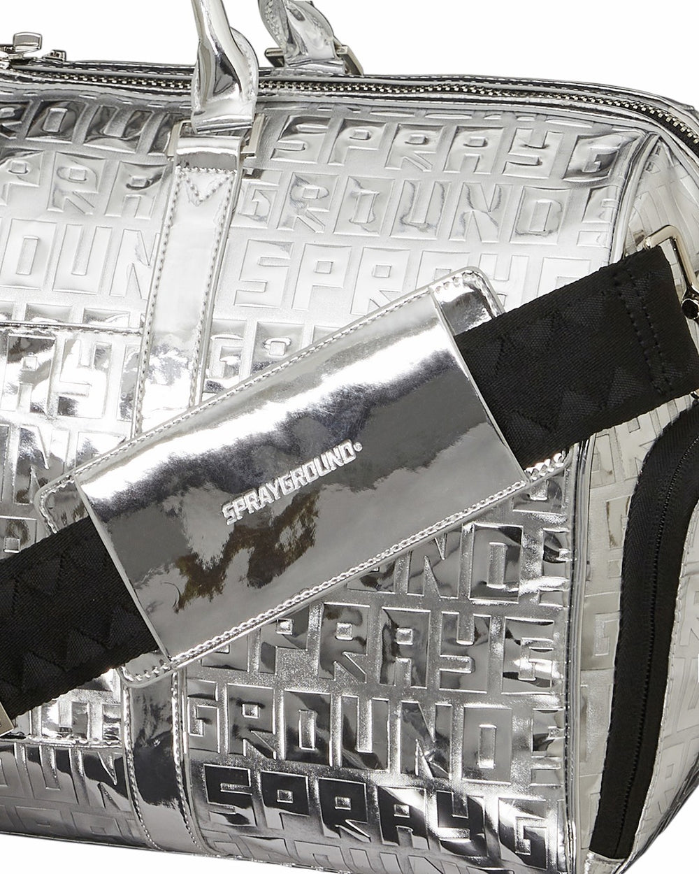 FUTURE TITAN (METALLIC) DUFFLE | Sprayground Sale