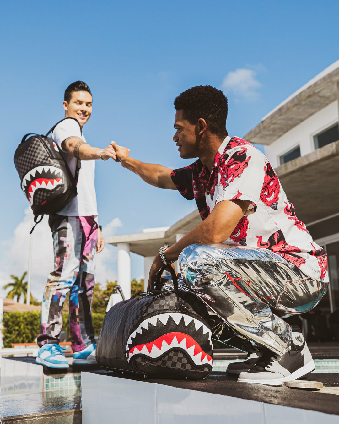 HENNY AIIR TO THE THRONE DUFFLE | Sprayground Discounted