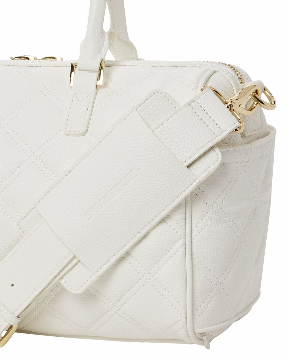 RIVIERA LE BLANC GOLD CHAIN SHARK MINI DUFFLE | Sprayground Exclusive Deal