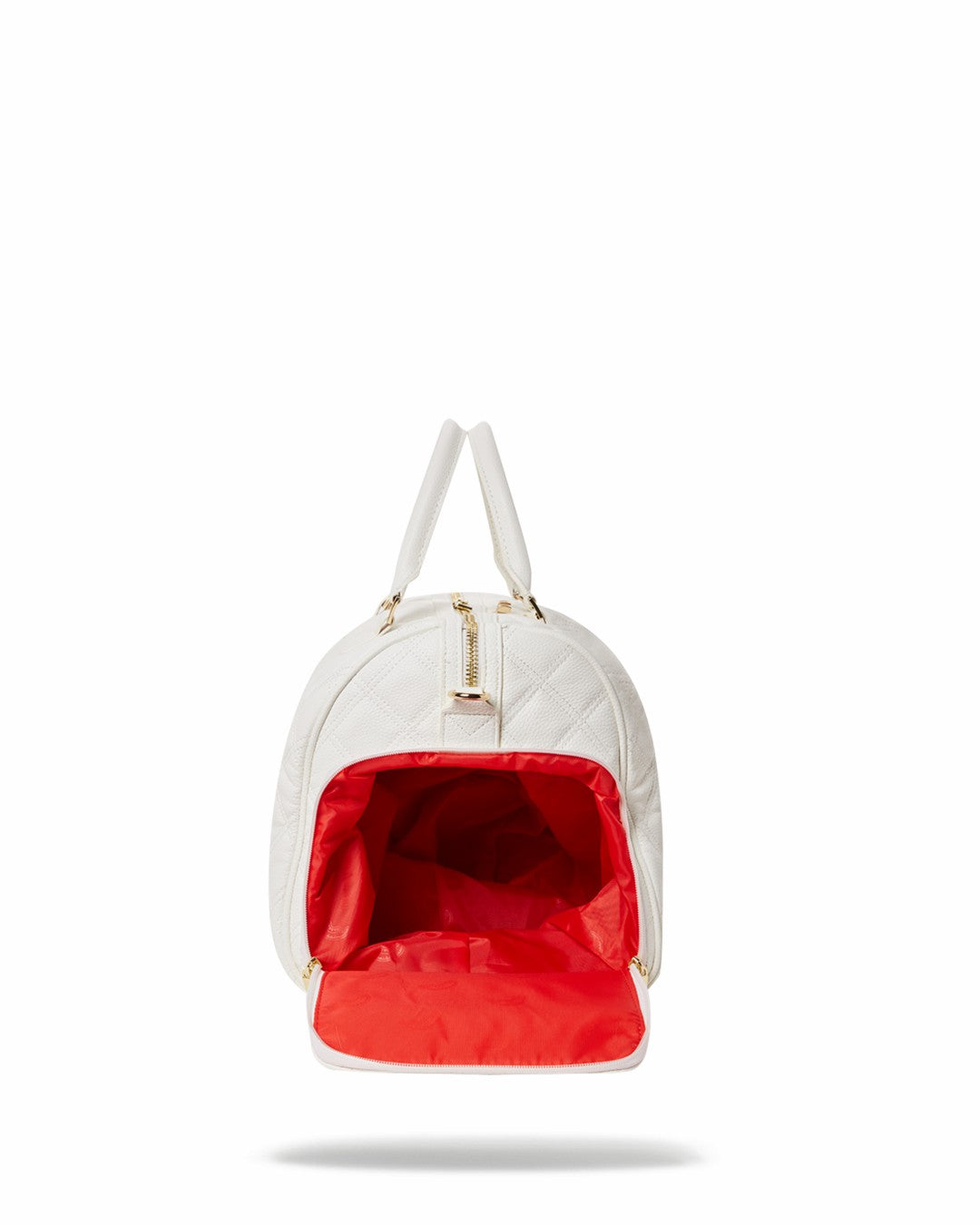 RIVIERA LE BLANC GOLD CHAIN SHARK DUFFLE | Sprayground Hot Deal
