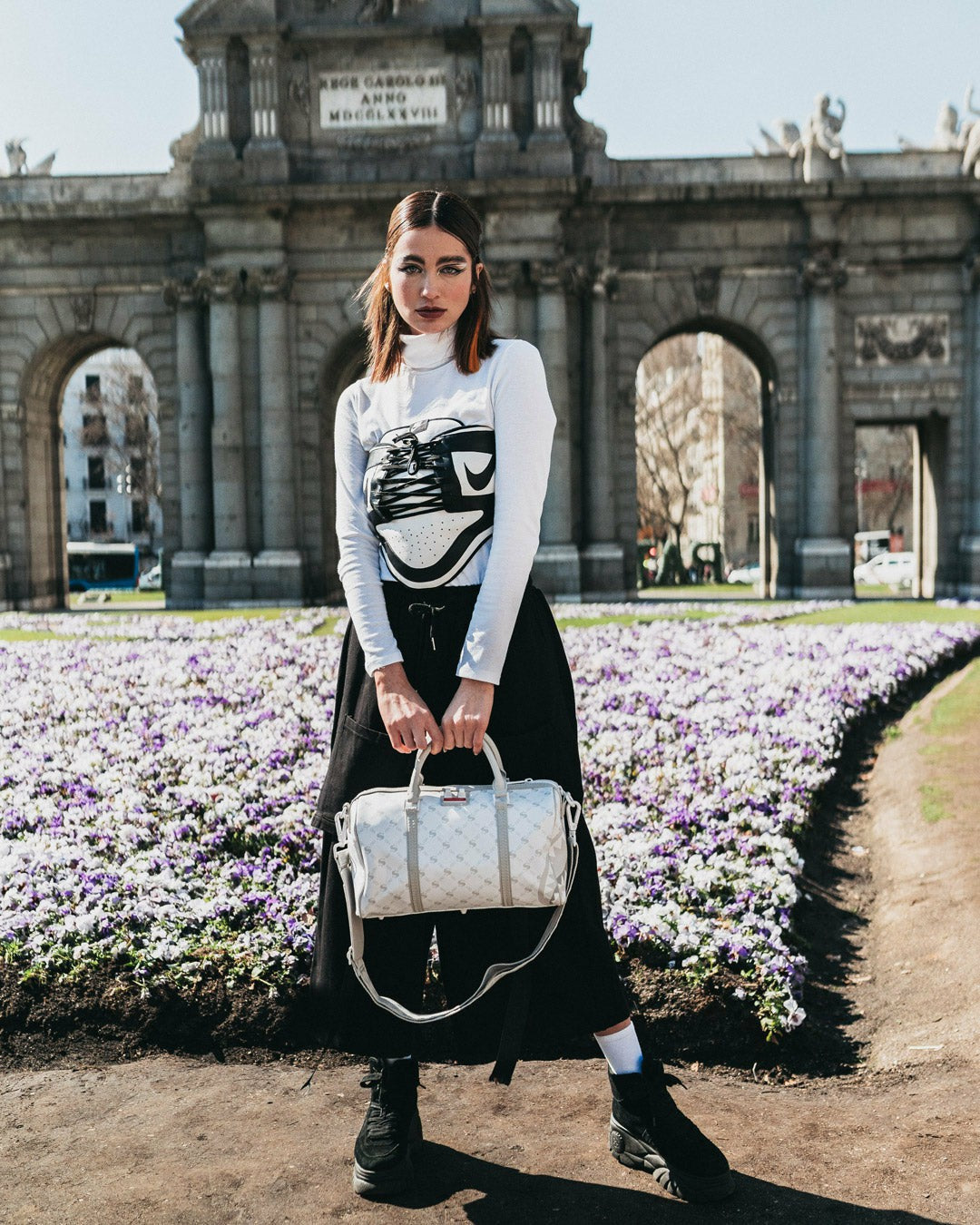 MONEY PATTERN POWDER MINI DUFFLE | Sprayground Special Offer