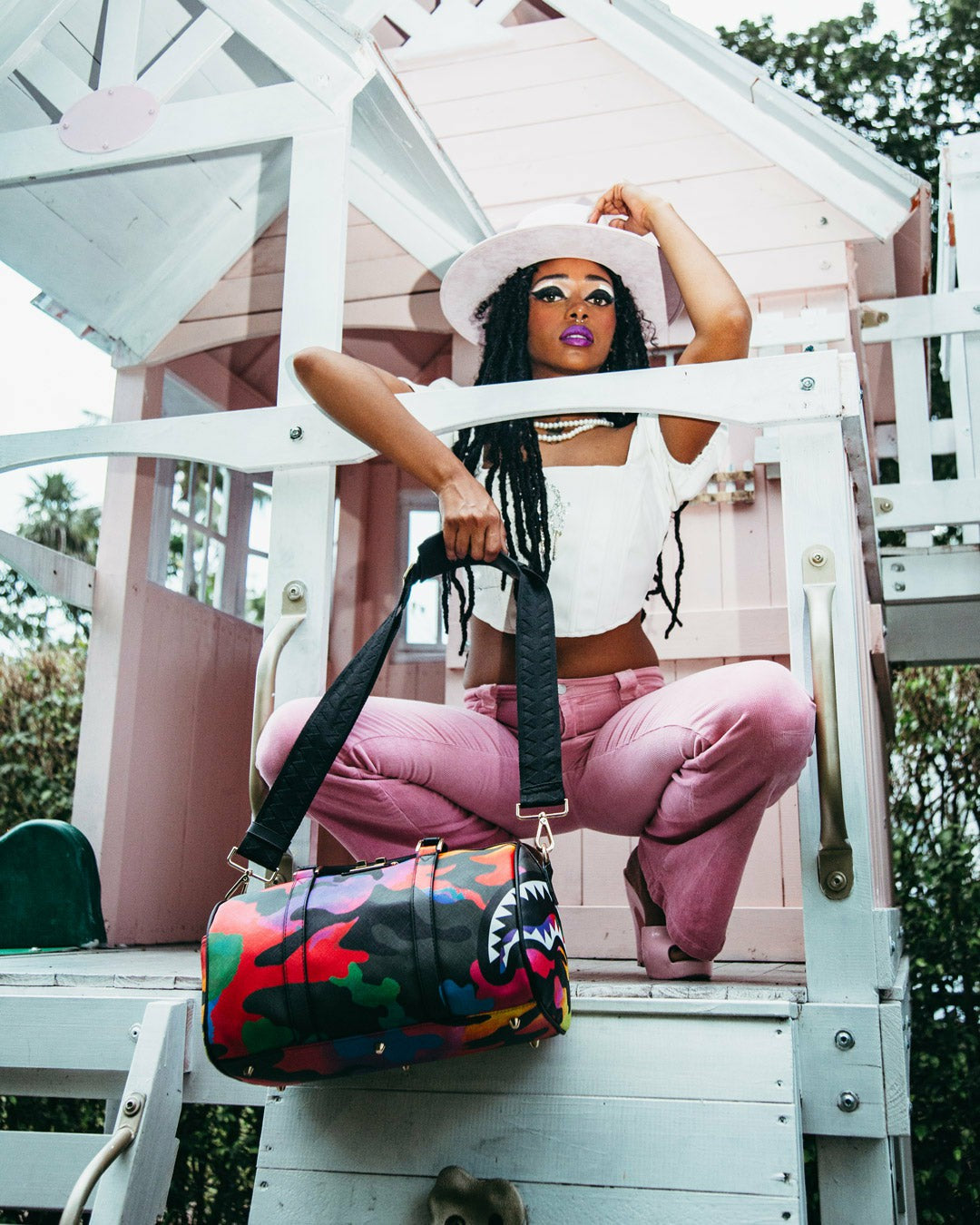 CAMOBURST MINI DUFFLE | Sprayground Outlets