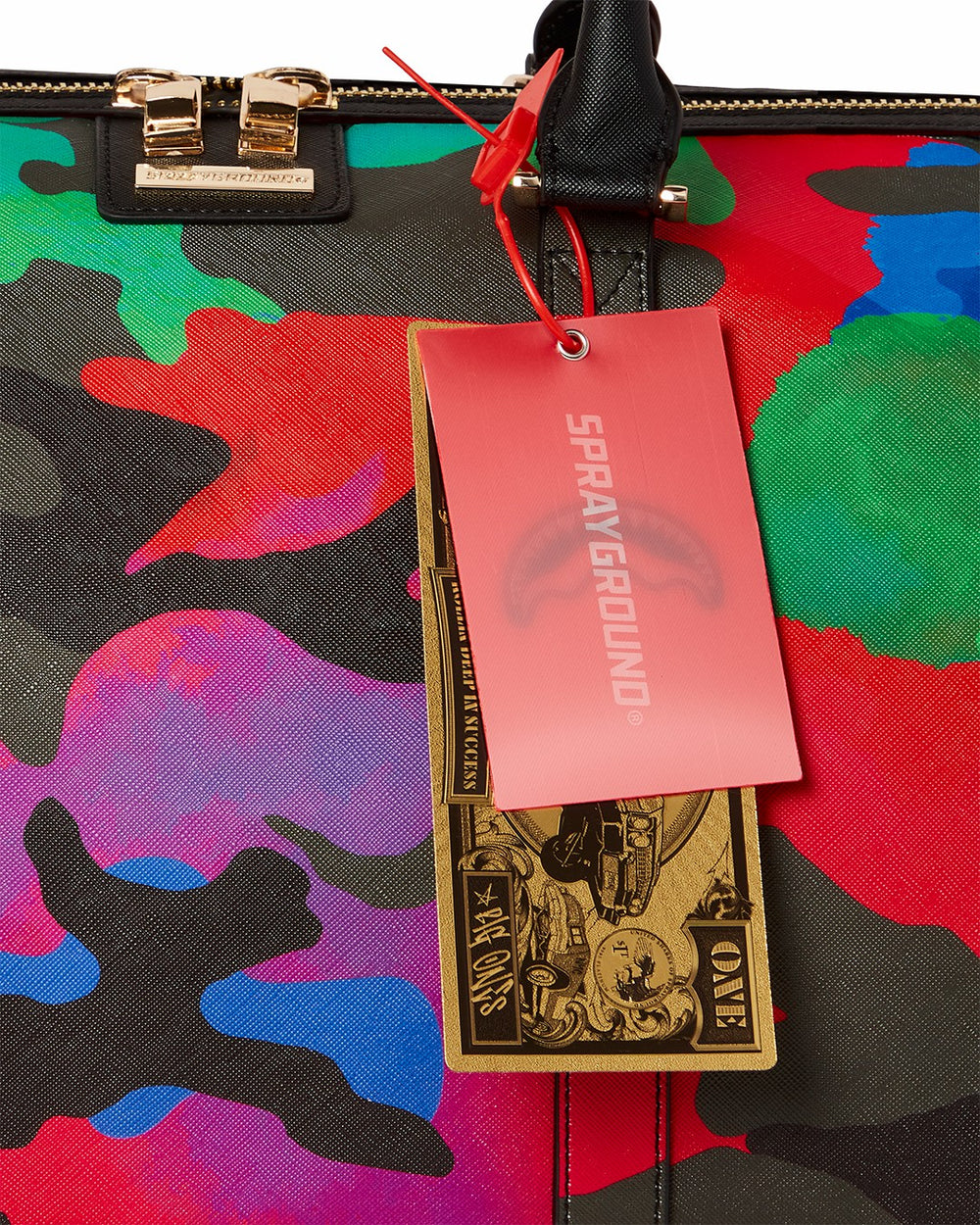 CAMOBURST EMPEROR DUFFLE | Sprayground Bargain